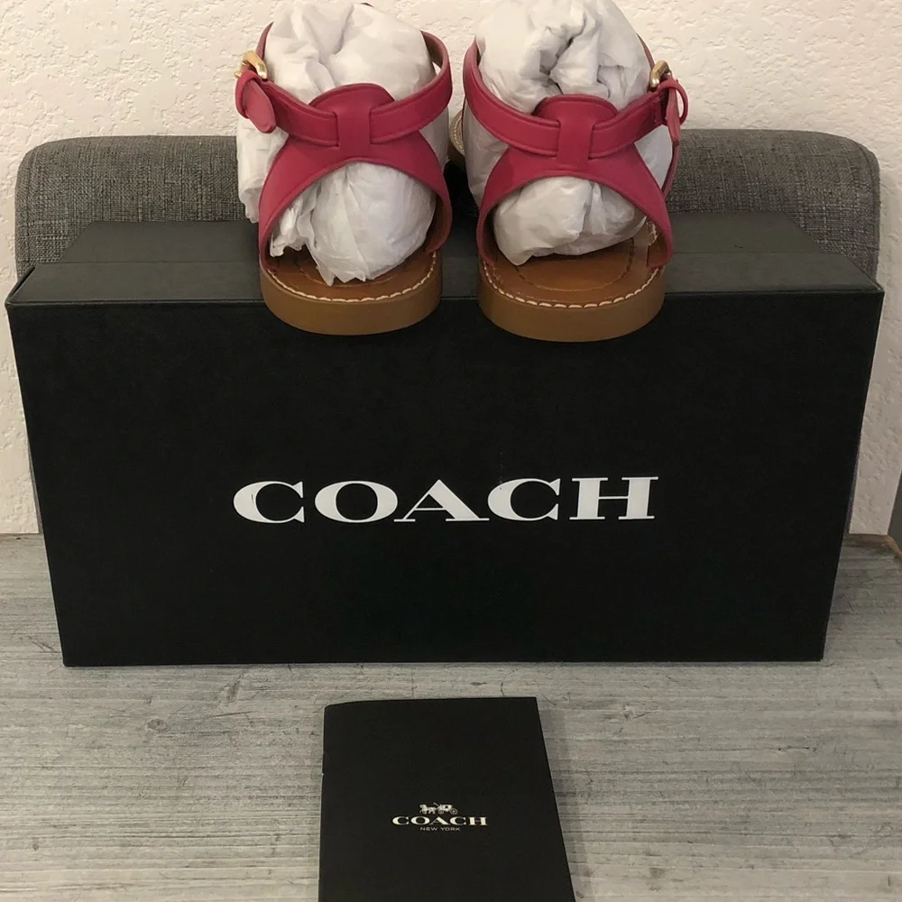 Coach Raspberry Sandals - Picture 6 of 6